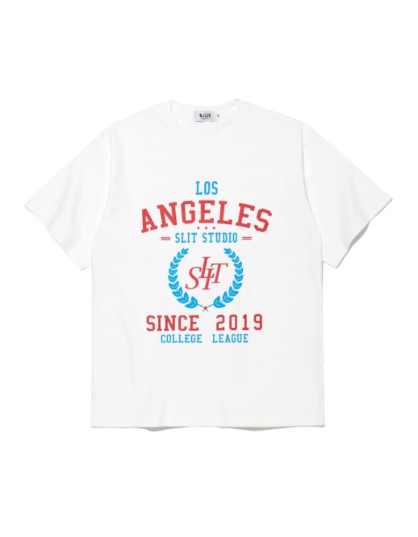 L.A ARCH logo T-SHIRT WHITE