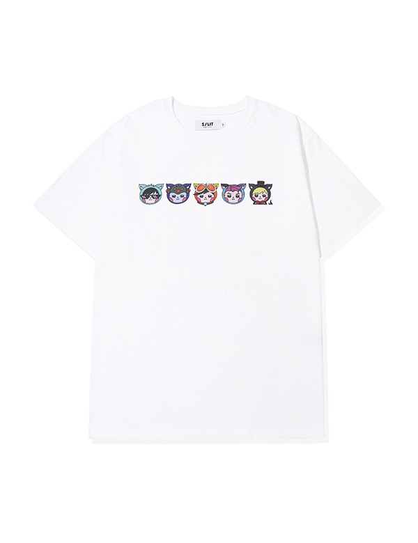 태준 구독티콘 티셔츠 화이트